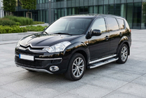 Citroen C-Crosser 2007–2013 Mevsim Grey sidetrin (2 stk., aluminium) foto 1
