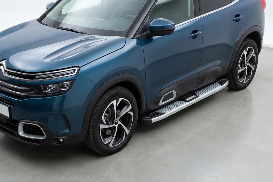 Citroen C5 Aircross 2017–2025 Mevsim Grey sidetrin (2 stk., aluminium) Foto 1