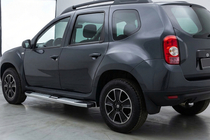 Dacia Duster 2008–2018 Mevsim Grey sidetrin (2 stk., aluminium) foto 1