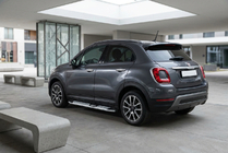 Fiat 500X 2014–2024 Mevsim Grey sidetrin (2 stk., aluminium) foto 1