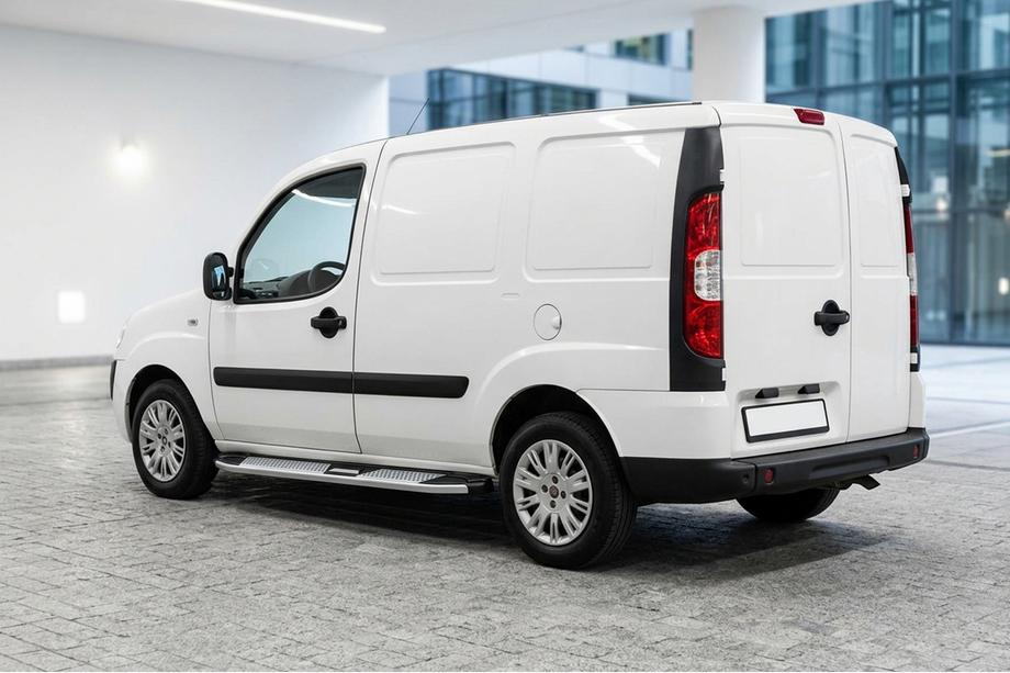 Fiat Doblo I 2001–2005 Mevsim Grey sidetrin (2 stk., aluminium) Image