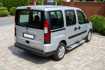Fiat Doblo I 2005–2010 Mevsim Grey sidetrin (2 stk., aluminium) foto 1
