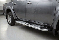 Fiat Fullback 2016– Mevsim Grey sidetrin (2 stk., aluminium) foto 1