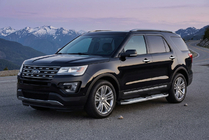 Ford Explorer 2011–2019 Mevsim Grey sidetrin (2 stk., aluminium) foto 1