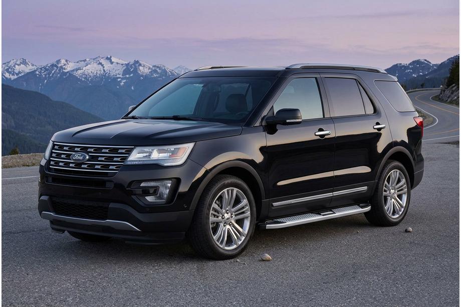 Ford Explorer 2011–2019 Mevsim Grey sidetrin (2 stk., aluminium) Image