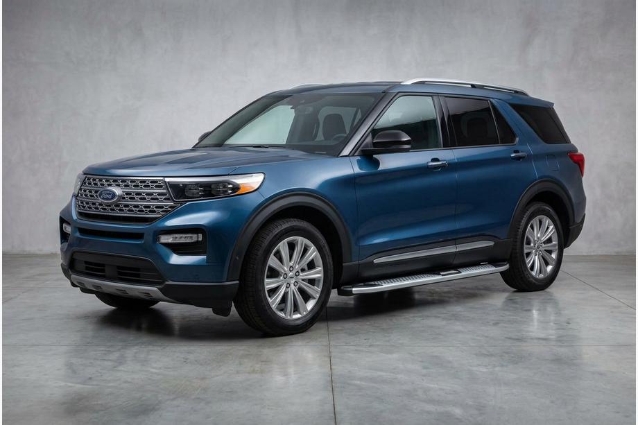 Ford Explorer 2019– Mevsim Grey sidetrin (2 stk., aluminium) Image