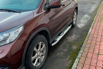 Honda CRV 2012–2016 Mevsim Grey sidetrin (2 stk., aluminium) foto 2