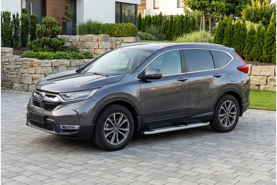 Honda CRV 2017–2022 Mevsim Grey sidetrin (2 stk., aluminium) Image