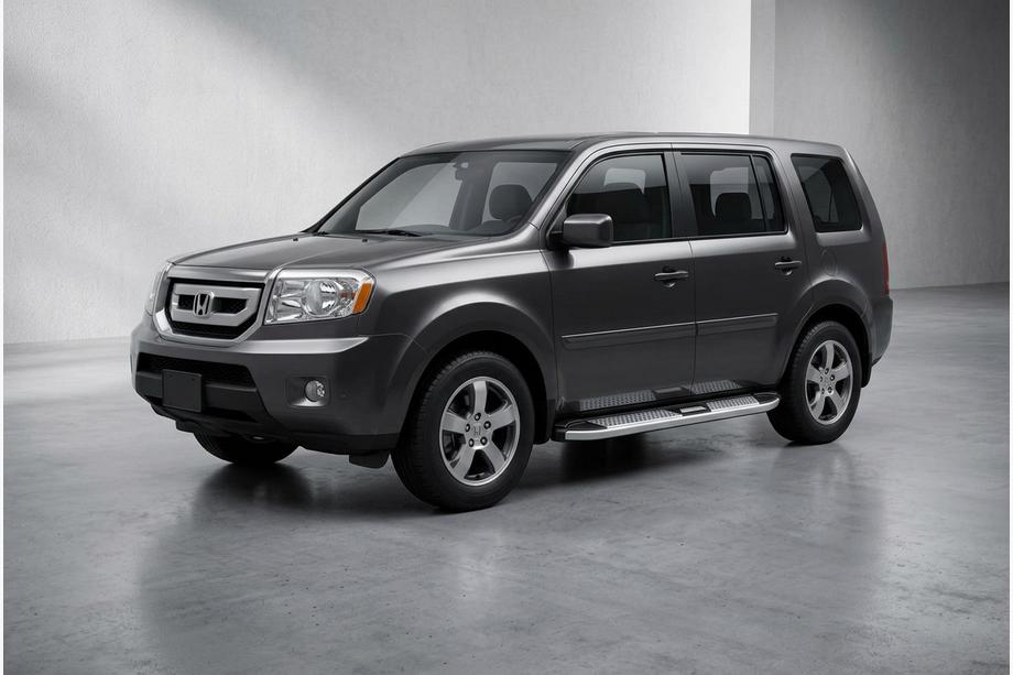Honda Pilot 2008–2015 Mevsim Grey sidetrin (2 stk., aluminium) Foto 1