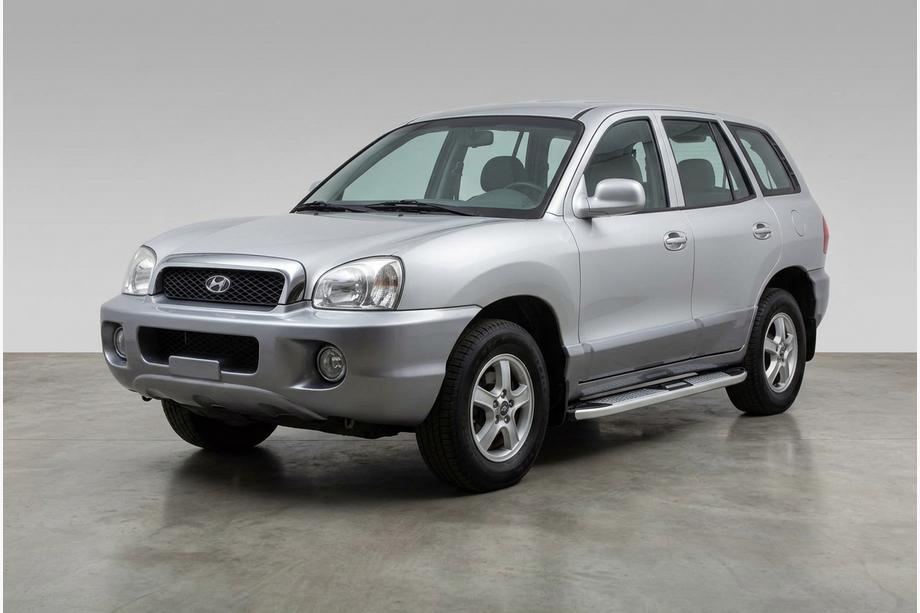 Hyundai Santa Fe 1 2000–2006 Mevsim Grey sidetrin (2 stk., aluminium) Image