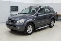 Kia Sorento I BL 2002–2009 Mevsim Grey sidetrin (2 stk., aluminium) foto 1