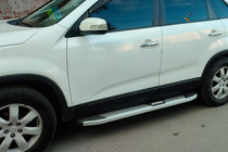 Kia Sorento II XM 2009–2014 Mevsim Grey sidetrin (2 stk., aluminium) 2010-2013 foto 1