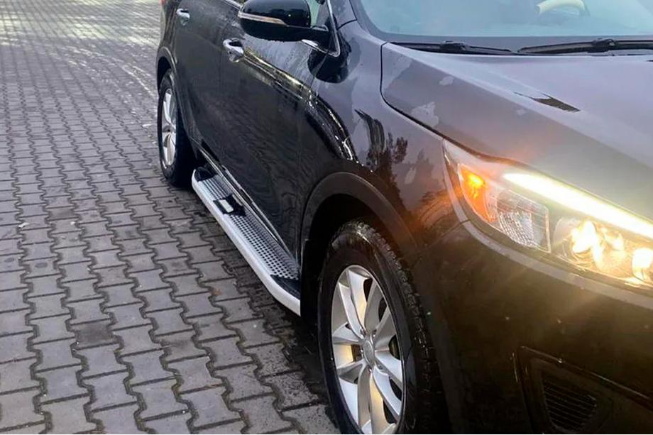 Kia Sorento III UM 2014–2020 Mevsim Grey sidetrin (2 stk., aluminium) Foto 1