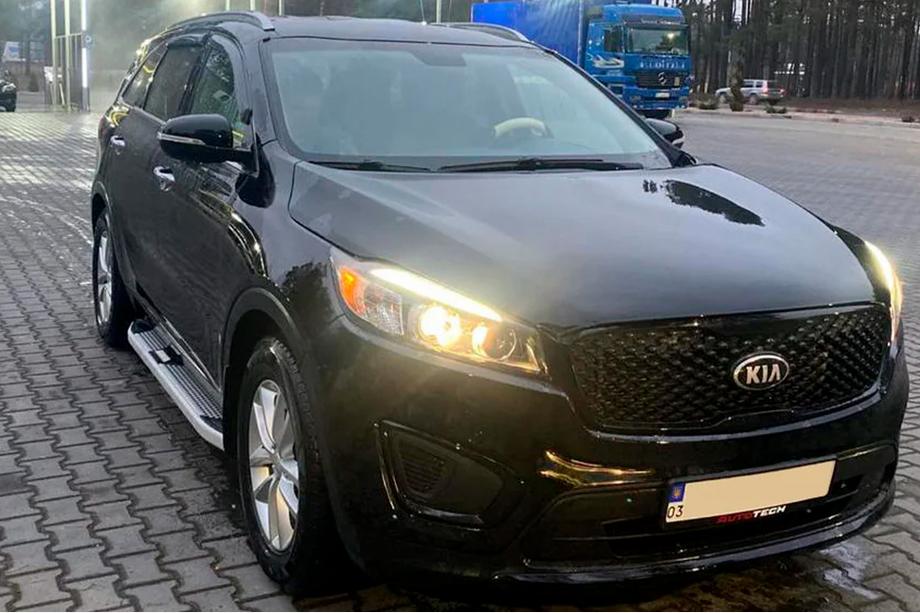 Kia Sorento III UM 2014–2020 Mevsim Grey sidetrin (2 stk., aluminium) Foto 5