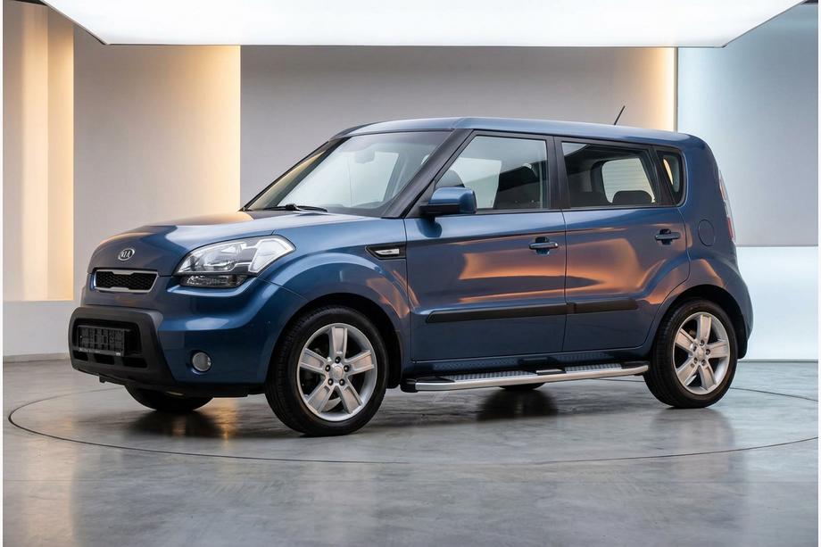 Kia Soul I 2008–2013 Mevsim Grey sidetrin (2 stk., aluminium) Image