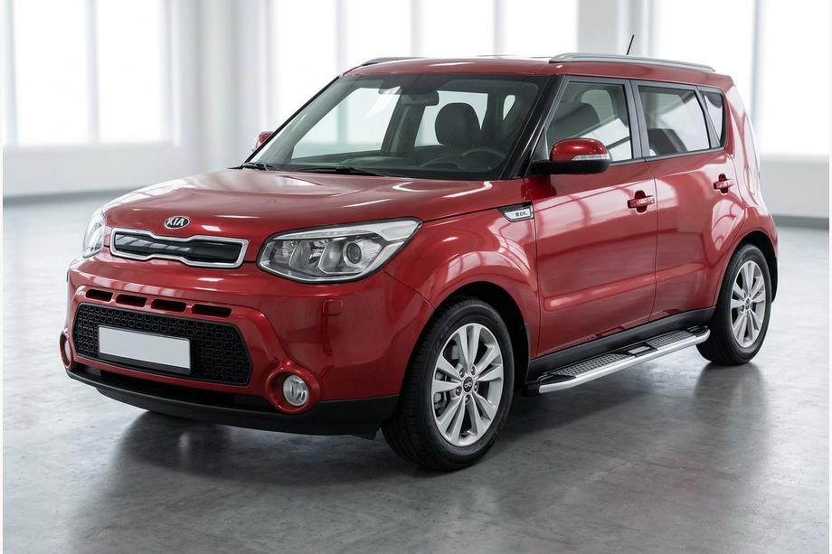 Kia Soul II 2013–2018 Mevsim Grey sidetrin (2 stk., aluminium) Image