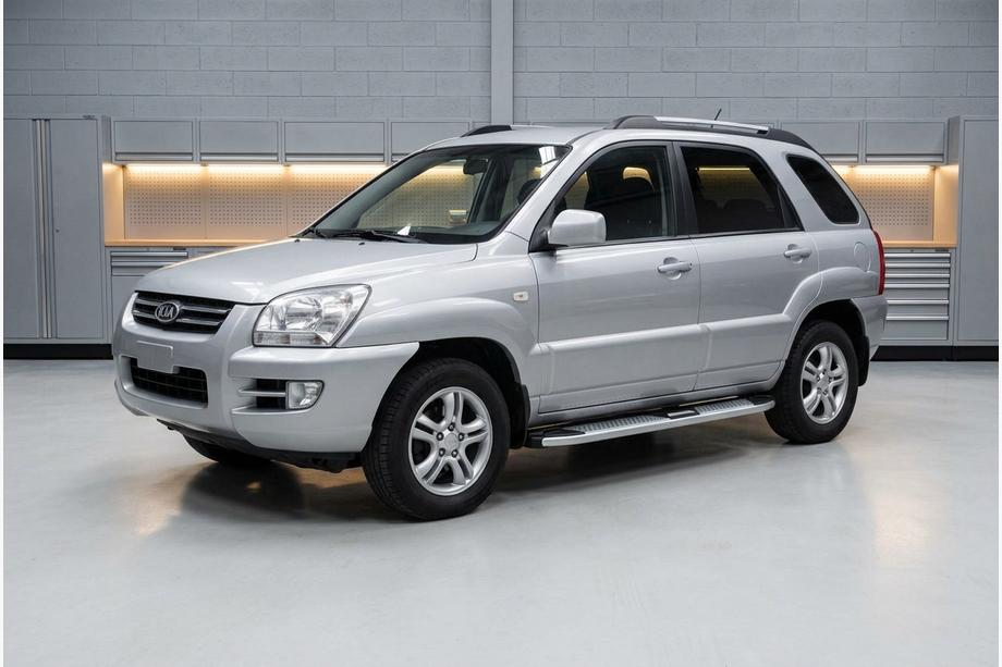 Kia Sportage 2004–2010 Mevsim Grey sidetrin (2 stk., aluminium) Image