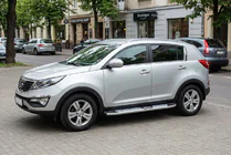 Kia Sportage 2010–2015 Mevsim Grey sidetrin (2 stk., aluminium) foto 1