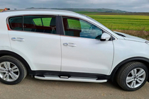 Kia Sportage 2015–2021 Mevsim Grey sidetrin (2 stk., aluminium) foto 3