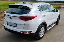Kia Sportage 2015–2021 Mevsim Grey sidetrin (2 stk., aluminium) foto 5