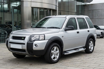 Land Rover Freelander I 1997–2006 Mevsim Grey sidetrin (2 stk., aluminium) foto 1