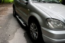 Mercedes ML W163 1997–2005 Mevsim Grey sidetrin (2 stk., aluminium) foto 2