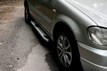 Mercedes ML W163 1997–2005 Mevsim Grey sidetrin (2 stk., aluminium) foto 7