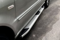 Mercedes ML W163 1997–2005 Mevsim Grey sidetrin (2 stk., aluminium) foto 1