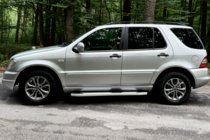 Mercedes ML W163 1997–2005 Mevsim Grey sidetrin (2 stk., aluminium) foto 3