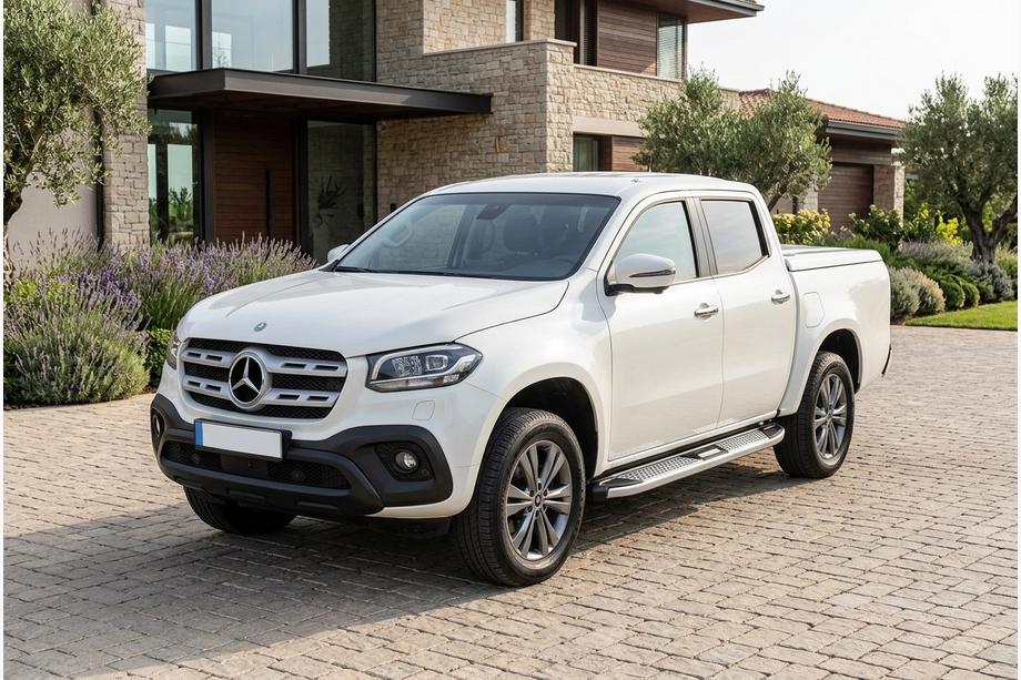 Mercedes X class 2017–2020 Mevsim Grey sidetrin (2 stk., aluminium) Image