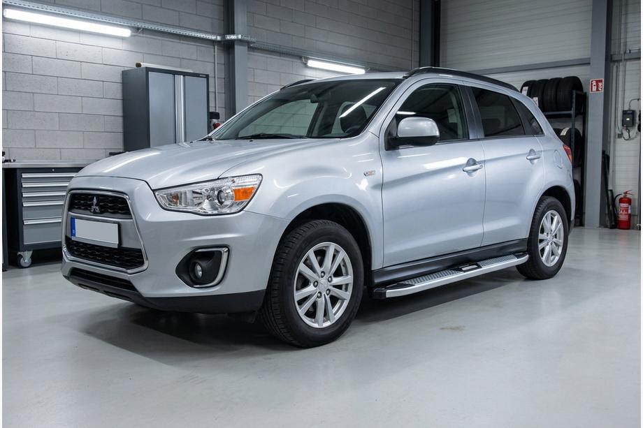 Mitsubishi ASX 2010–2023 Mevsim Grey sidetrin (2 stk., aluminium) Image