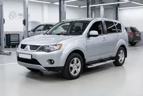 Mitsubishi Outlander 2006–2012 Mevsim Grey sidetrin (2 stk., aluminium) foto 1
