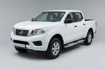 Nissan Navara/NP300 2016– Mevsim Grey sidetrin (2 stk., aluminium) foto 1