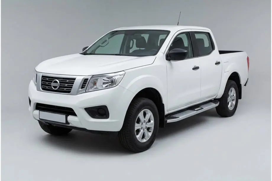 Nissan Navara/NP300 2016– Mevsim Grey sidetrin (2 stk., aluminium) Image