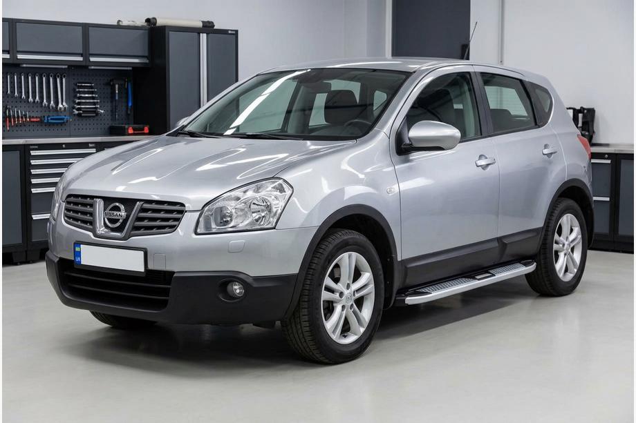 Nissan Qashqai 2007–2010 Mevsim Grey sidetrin (2 stk., aluminium) Image