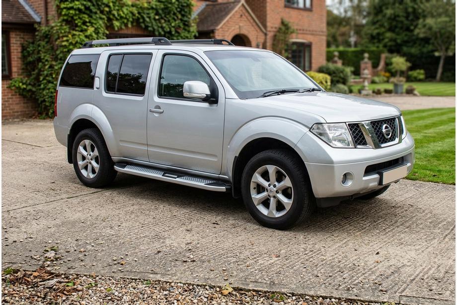 Nissan Pathfinder R51 2005–2014 Mevsim Grey sidetrin (2 stk., aluminium) Image