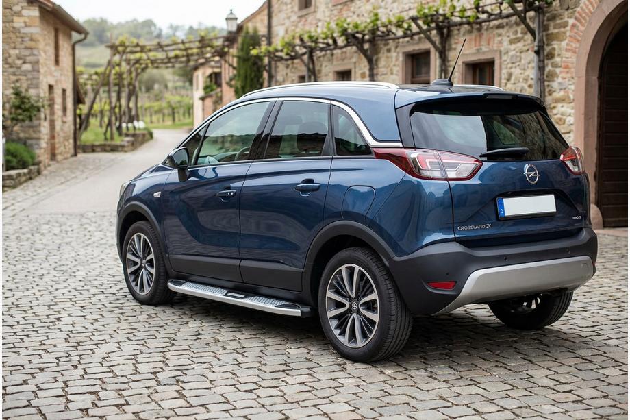 Opel Crossland X 2017–2024 Mevsim Grey sidetrin (2 stk., aluminium) Image
