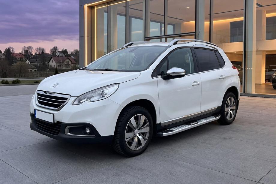 Peugeot 3008 2008–2016 Mevsim Grey sidetrin (2 stk., aluminium) Image