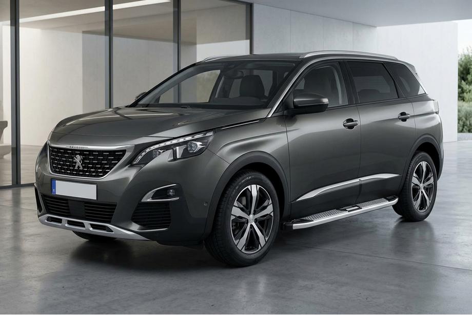 Peugeot 5008 2016–2023 Mevsim Grey sidetrin (2 stk., aluminium) Image