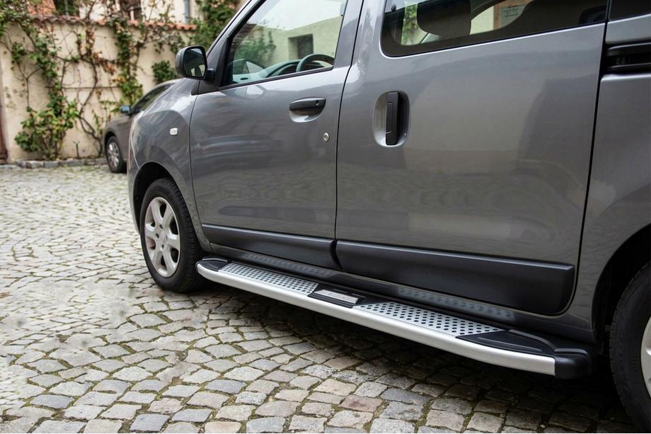 Renault Dokker 2013–2022 Mevsim Grey sidetrin (2 stk., aluminium) Image