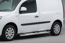 Renault Kangoo 2008–2020 Mevsim Grey sidetrin (2 stk., aluminium) Kort akselafstand foto 1