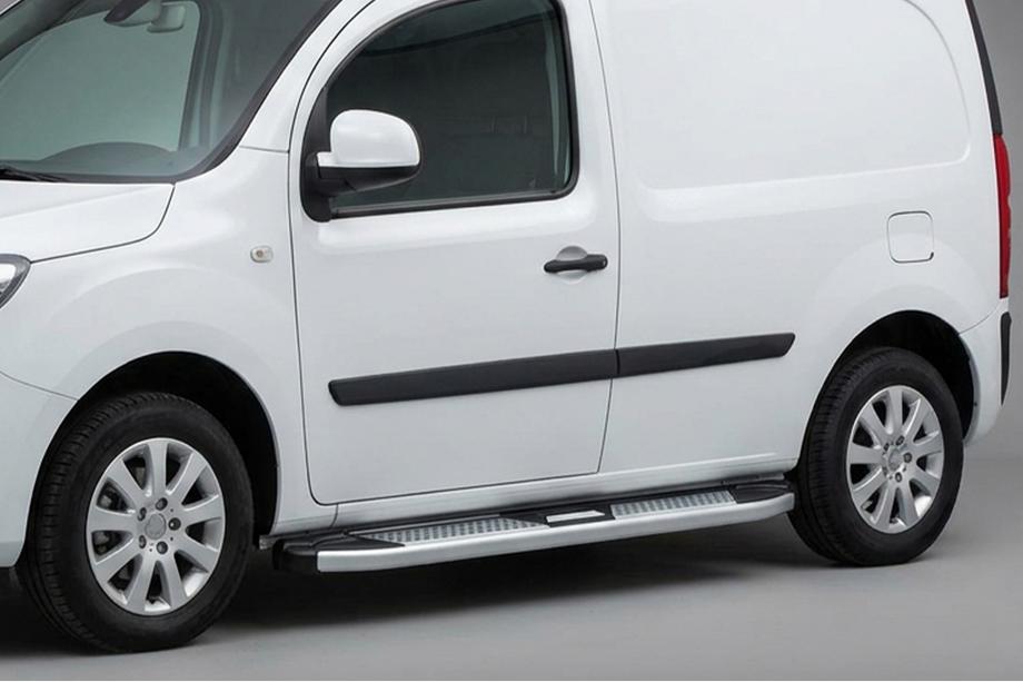 Renault Kangoo 2008–2020 Mevsim Grey sidetrin (2 stk., aluminium) Kort akselafstand Image
