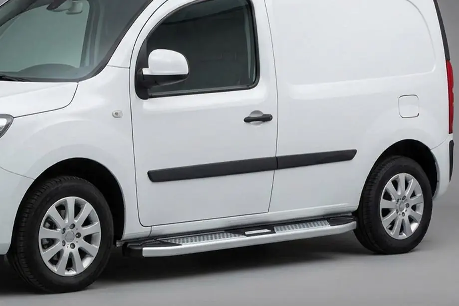 Renault Kangoo 2008–2020 Mevsim Grey sidetrin (2 stk., aluminium) Image