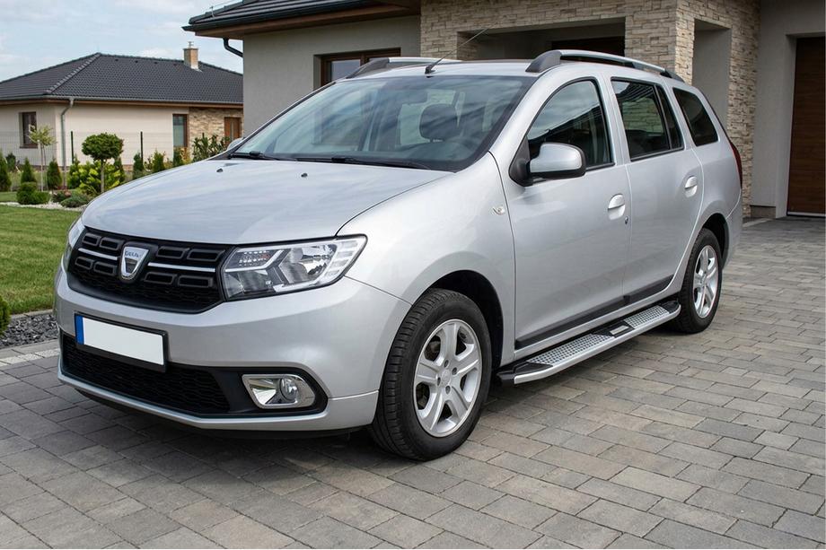 Renault Logan MCV 2013–2022 Mevsim Grey sidetrin (2 stk., aluminium) Image
