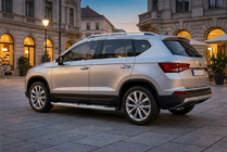 Seat Ateca 2016– Mevsim Grey sidetrin (2 stk., aluminium) foto 1