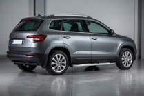 Skoda Karoq 2018– Mevsim Grey sidetrin (2 stk., aluminium) foto 1