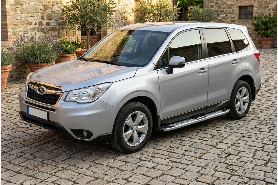 Subaru Forester 2013–2018 Mevsim Grey sidetrin (2 stk., aluminium) Image