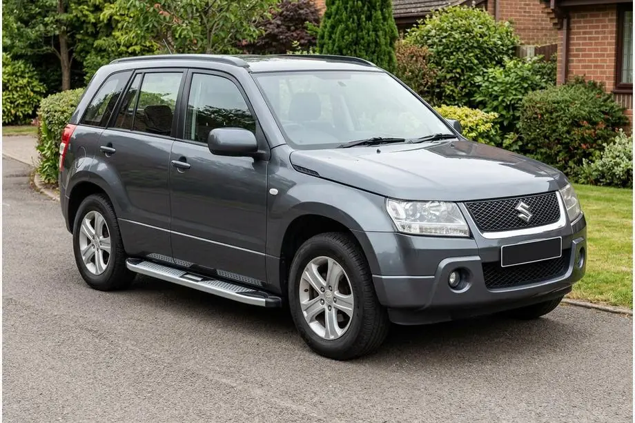 Suzuki Grand Vitara 2005–2017 Mevsim Grey sidetrin (2 stk., aluminium) Image