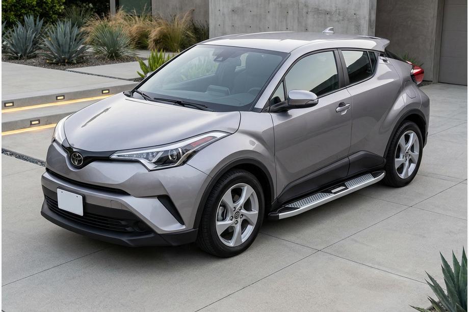 Toyota C-HR 2016–2023 Mevsim Grey sidetrin (2 stk., aluminium) Image