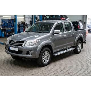 Mevsim Grey sidetrin (2 stk., aluminium) Toyota Hilux 2006–2015 foto 1